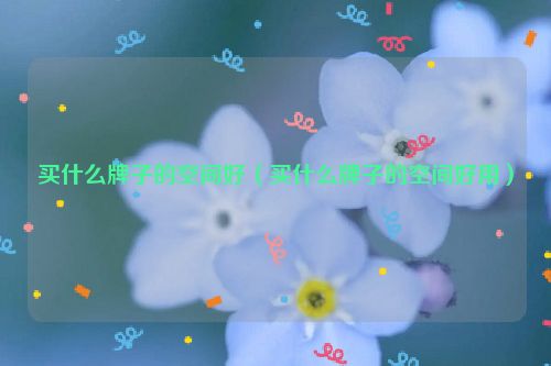 买什么牌子的空间好（买什么牌子的空间好用）