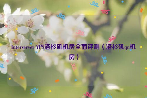 Interserver VPS洛杉矶机房全面评测（洛杉矶qn机房）