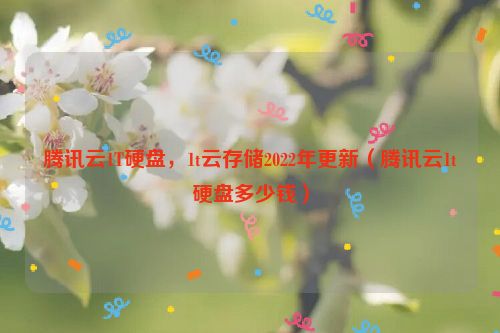 腾讯云1T硬盘，1t云存储2022年更新（腾讯云1t硬盘多少钱）